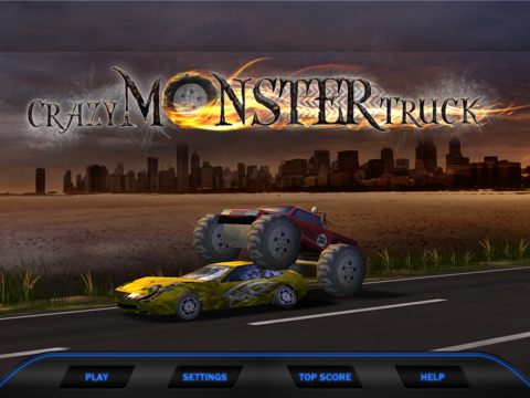 Screenshot #4 pour Crazy Monster Truck HD
