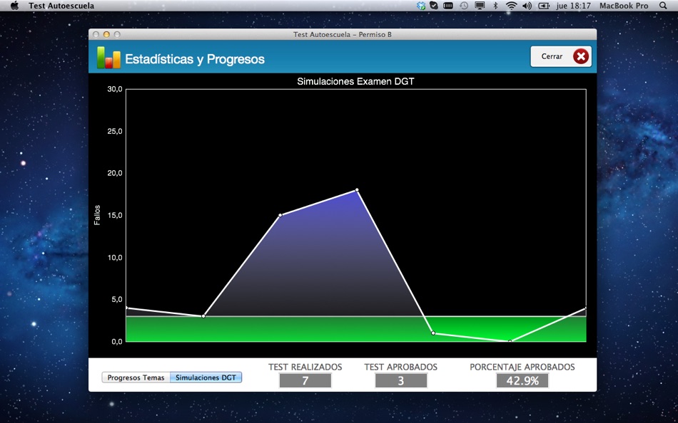 #5. Test Autoescuela - Permiso B for Mac OS X (macOS) 由: Iteration Mobile S.L