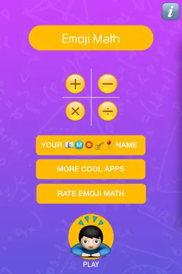 Game screenshot Emoji Math Game Free - Tap Fast to Win Emoticon Points and be The Best Quick Genius apk