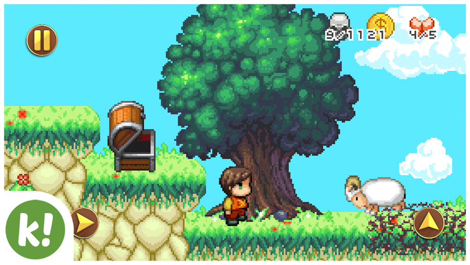 #1. Jacks World - Retro Platformer Jump'n'Run (iOS) 由: Tobias Kamber