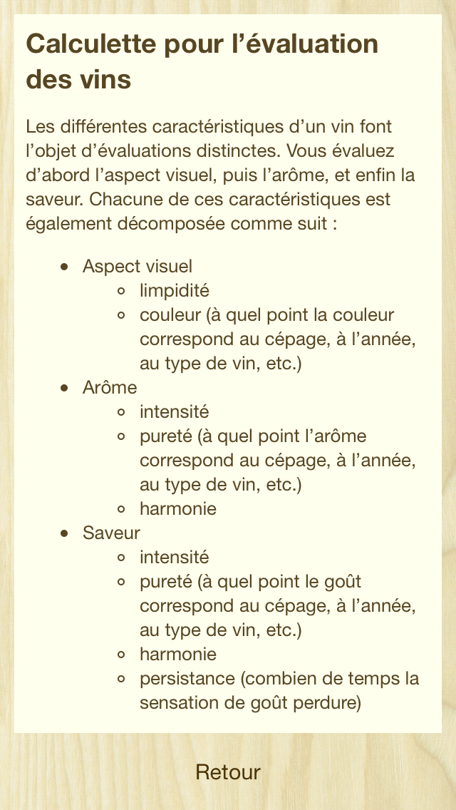 Screenshot #2 pour Wine Rater free