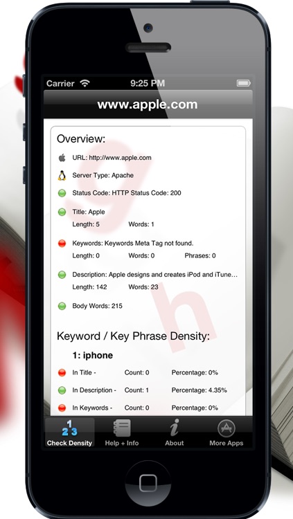 Keyword Density screenshot-4