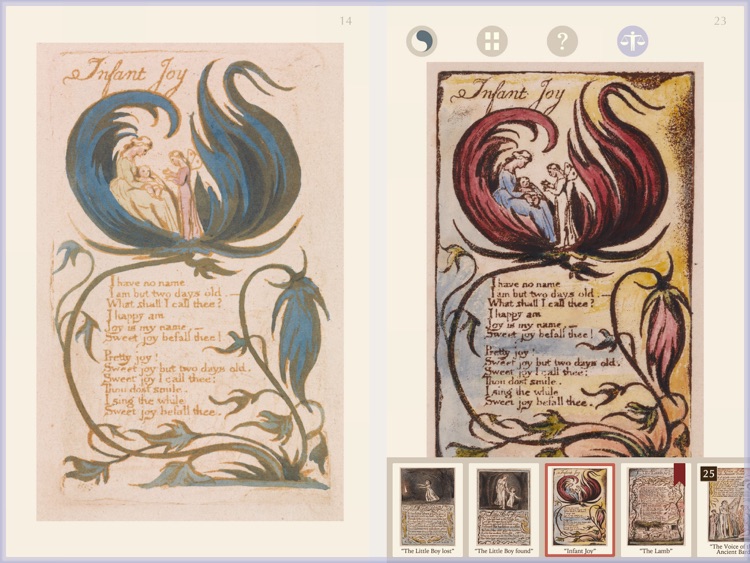 Songs of Innocence and of Experience: William Blake's Illuminated Book screenshot-4