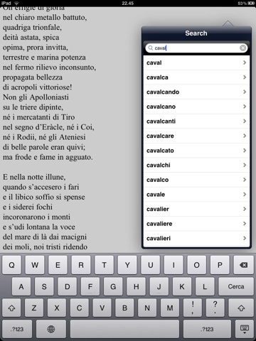 D’Annunzio: Opere poetiche for iPad screenshot 3