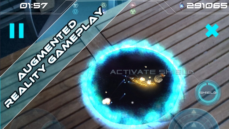 Augmented Reality Asteroids - Unique Arcade Shmup