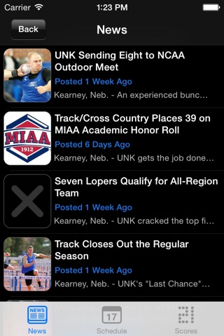 UNK Mobile screenshot 4