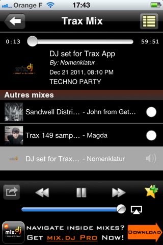 Trax Mix by mix.dj screenshot 3