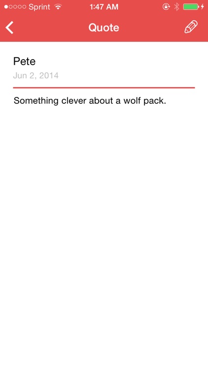 Quotely - The Quote Tracker