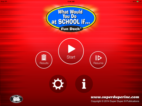 Screenshot #4 pour What Would You Do at School If Fun Deck