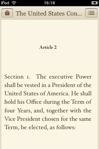 The Constitution of the United States of America screenshot 2
