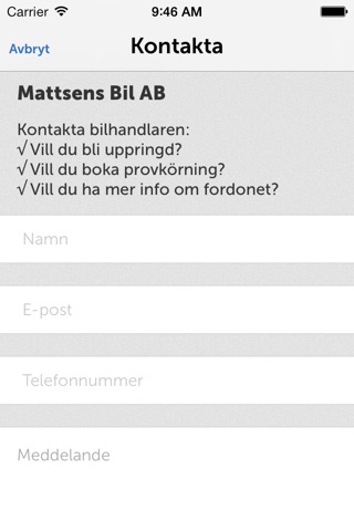 Mattsens Bil AB screenshot 3