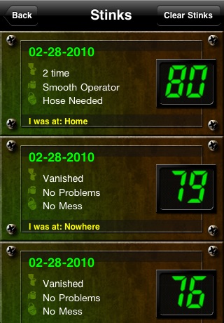 Stink-O-Meter screenshot 4