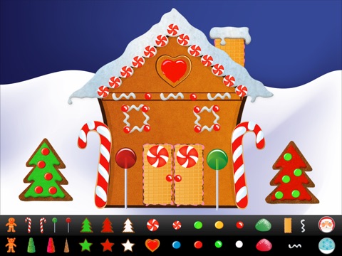 Gingerbread House Maker HD screenshot 3