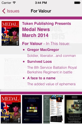 Token Publishing Medal News screenshot 3