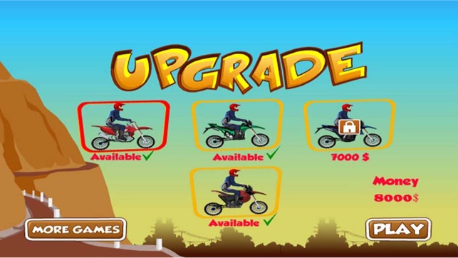 Down Hill Crazy Moto Racing(圖3)-速報App