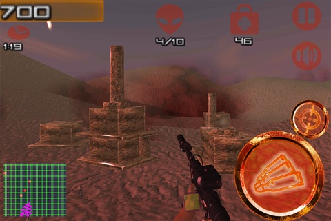Alien Sniper 3D screenshot 2