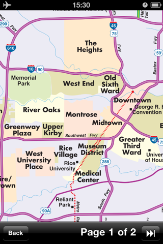 Houston Maps - Download Metro Maps and Tourist Guides. screenshot 3