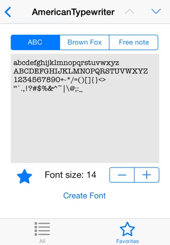 Axe Font Selecter screenshot 4