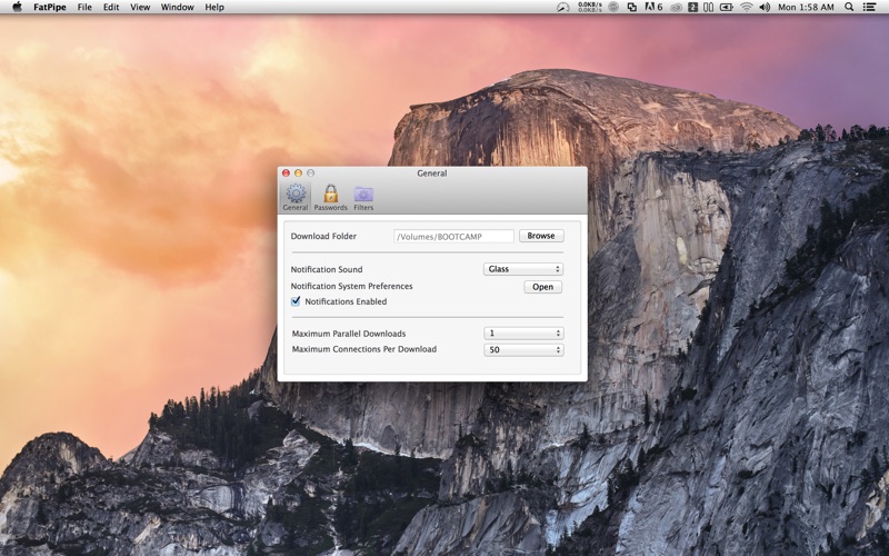 Screenshot #2 pour Fat Pipe Downloader
