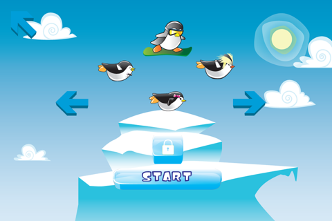 Racing Tiny Penguin Dash screenshot 2