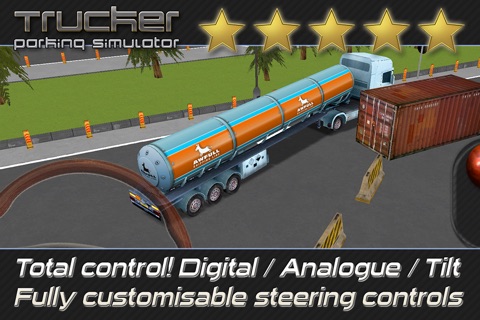 Trucker: Parking Simulator - Realistic 3D Monster Truck and Lorry 'Driving Test' Free Racing Game screenshot 4