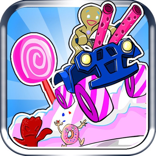 A Bike Race of Ginger Bread Man - Candy Kakao vs. Sugar Treats Edition - Free Game icon
