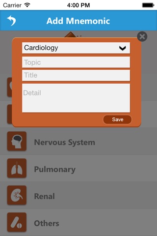 Pharmacology Mnemonics screenshot 4