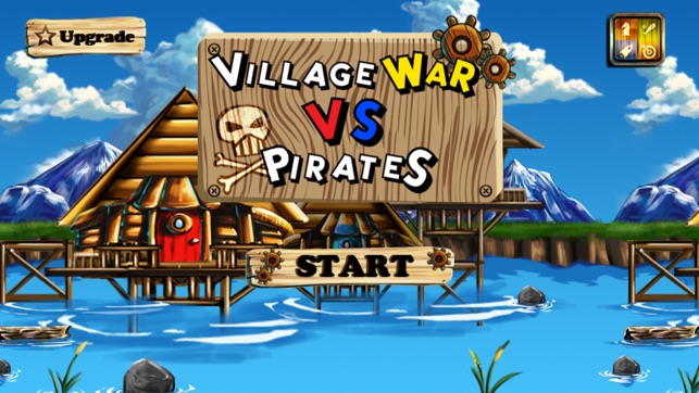 Village Wars Vs Pirates - Shooting Adven