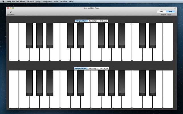 Burp And Fart Piano on the Mac App Store