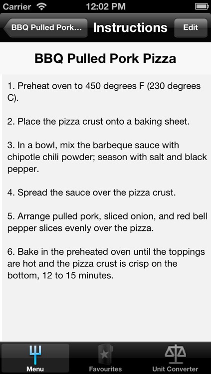 Appetizer Recipes for iPhone, iPad and iPod screenshot-3