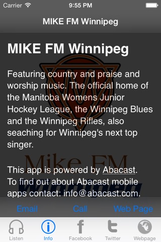 MIKE FM Winnipeg screenshot 2