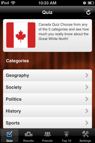 Canada Quiz-Test you knowledge of the Great White North! screenshot 2