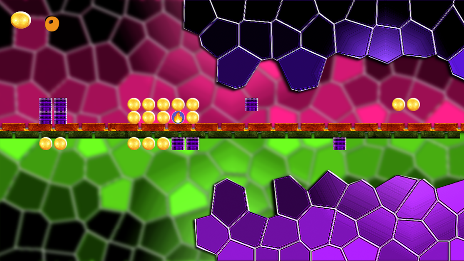 #1. Block Reverse - Geometry Reverse Dash - Don't touch the Spikes Block (iOS) By: AppsNice