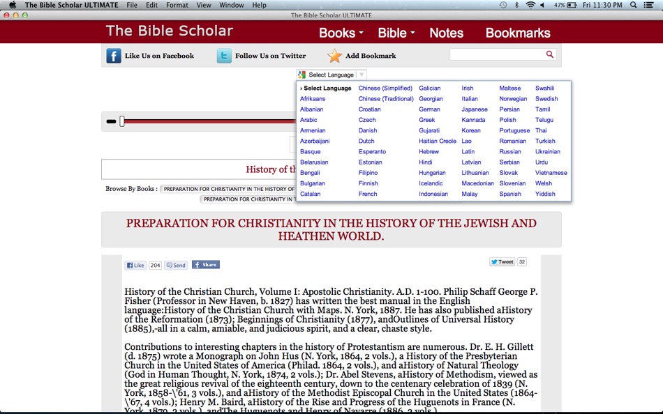 #5. The Bible Scholar ULTIMATE (macOS) Por: Vision for Maximum Impact, LLC