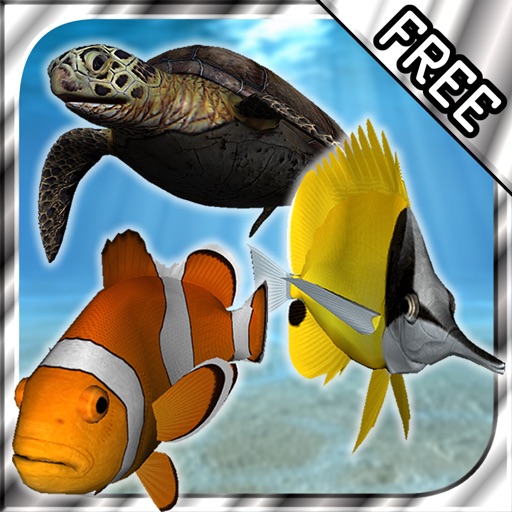 my Fish 3D Virtual Aquarium (Silver Edition) FREE icon