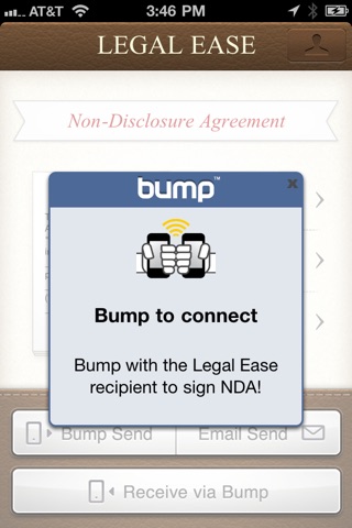 Legal-Ease : Non Disclosure Agreement Simple NDA screenshot 4