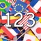 Learn the numbers 1-10 in 10 different languages using multi-touch