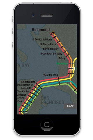 BART Live Arrivals PRO screenshot 2