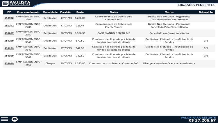 Comissões Online screenshot-3