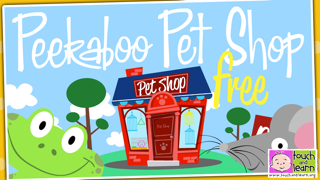Peekaboo Pet Shop - Who's Hiding? - Animal Names & Sounds for Kids - FREEのおすすめ画像1