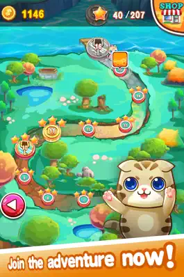 Game screenshot Bubble cat 2 apk