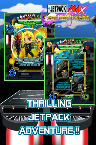 Jetpack Max vs. Angry Robot Commandos screenshot 2