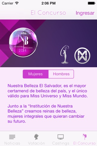 Nuestra Belleza El Salvador screenshot 4