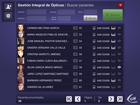 GIO, Gestión Integral de Ópticas screenshot 2