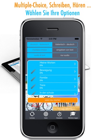 Learn German and Italian Vocabulary: Memorize Words screenshot 3