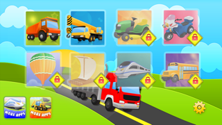 Trucks Flashcards Free  - Things That Go Preschool and Kindergarten Educational Sight Words and Sounds Adventure Game for Toddler Boys and Girls Kids Explorersのおすすめ画像1