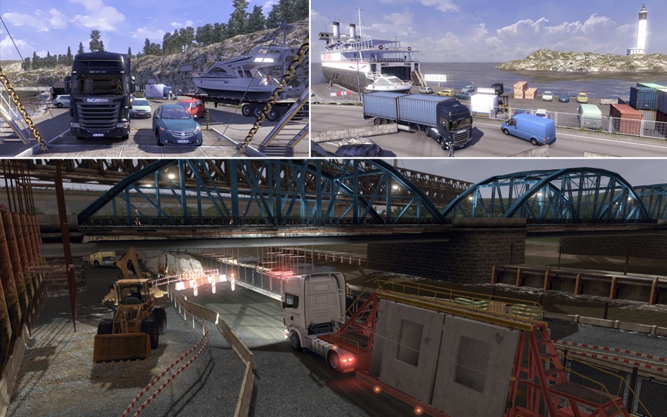 #3. Scania Truck Driving Simulator for Mac OS X (macOS) Av: SCS Software