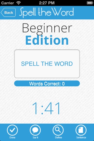 Spell the Word Beginner edition screenshot 2