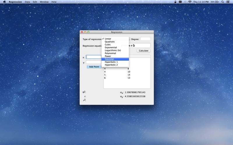 Screenshot #2 pour Regression