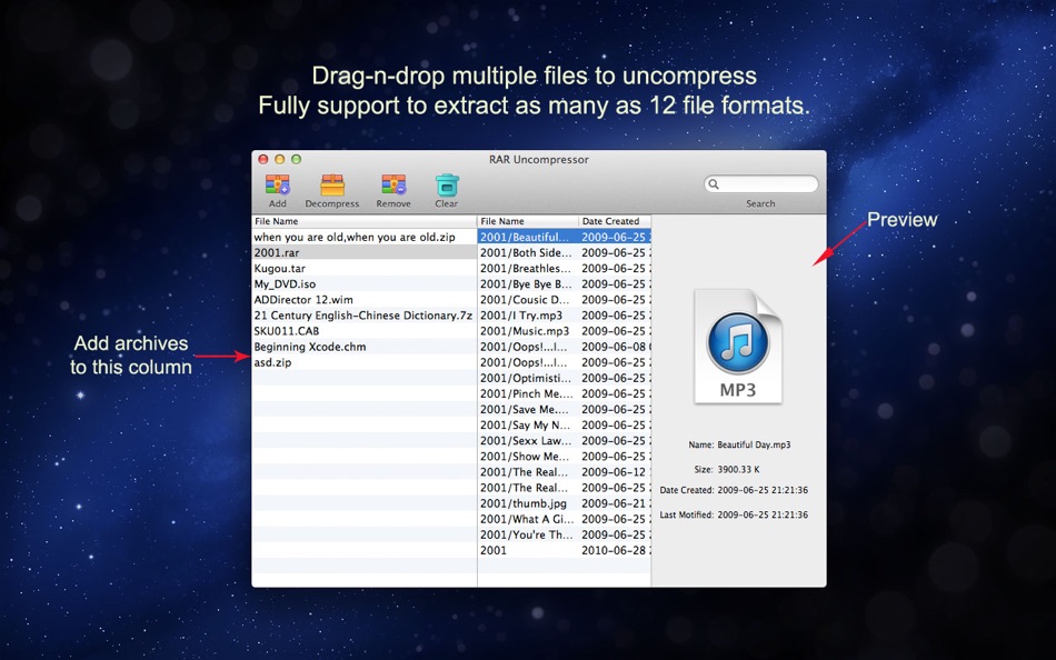 RAR Uncompressor for Mac OS X - 2.0.0 - (macOS)
